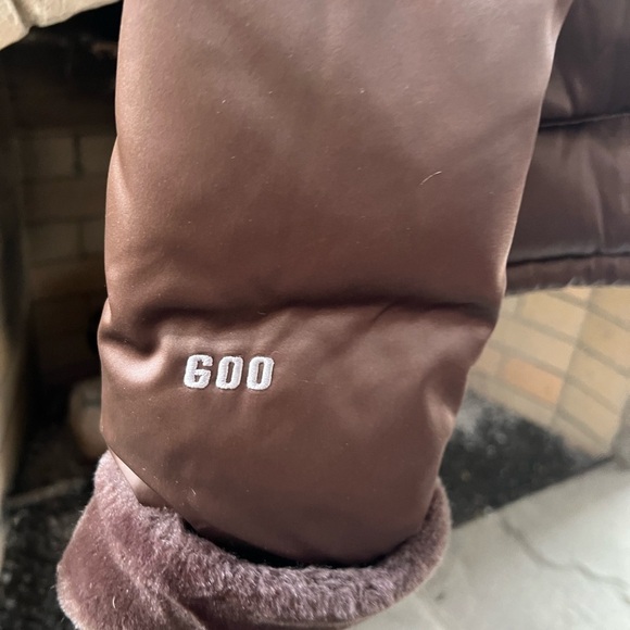 North Face Brown Puffer Jacket 600 NWOT Medium - Picture 8 of 10